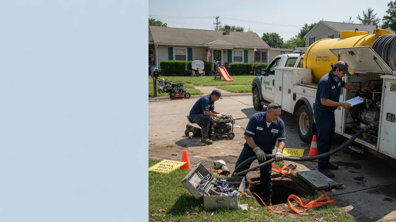 Septic Tank Pumping in Huntsville, AL near me